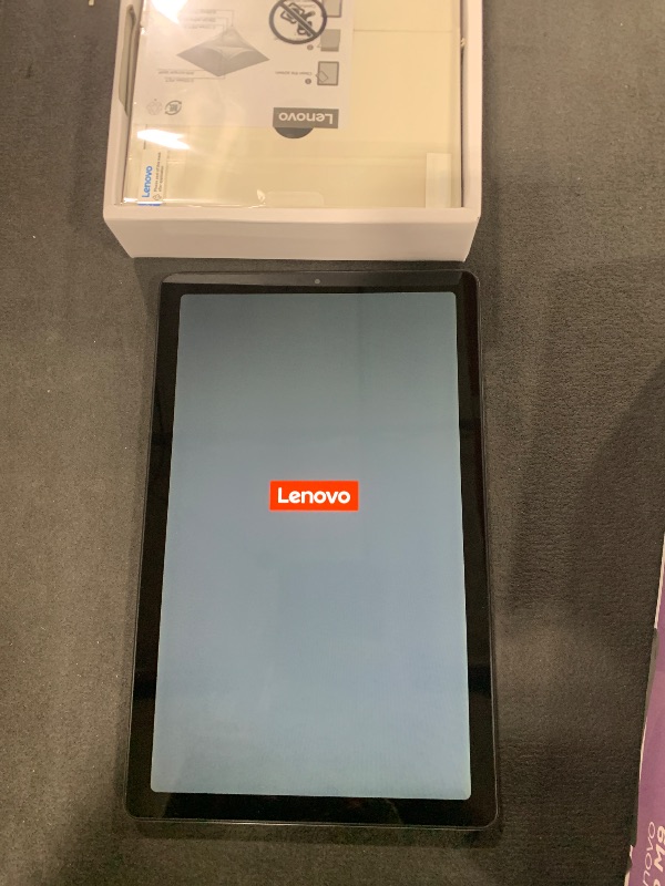 Photo 1 of Lenovo Tab M9-2023 - Tablet - Long Battery Life - 9" HD - Front 2MP & Rear 8MP Camera - 3GB Memory - 32GB Storage - Android 12 or Later - Folio Case Included,Gray