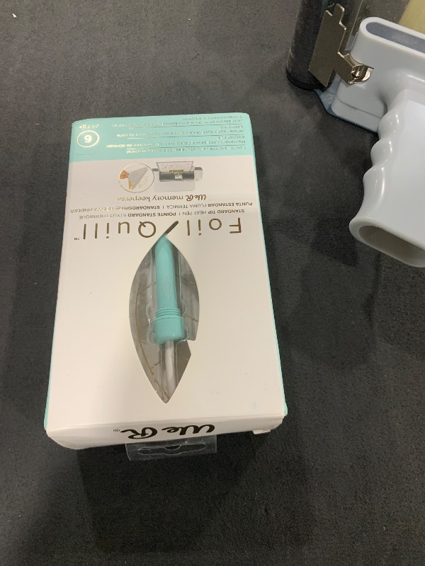 Photo 1 of We R Memory Keepers Foil Quill Standard Tip Pen, Make Custom Designs For Planners, Journals, Cards, Scrapbook Pages, and More, Heat-resistant Grip, On-the-go USB Plug, Craft Projects