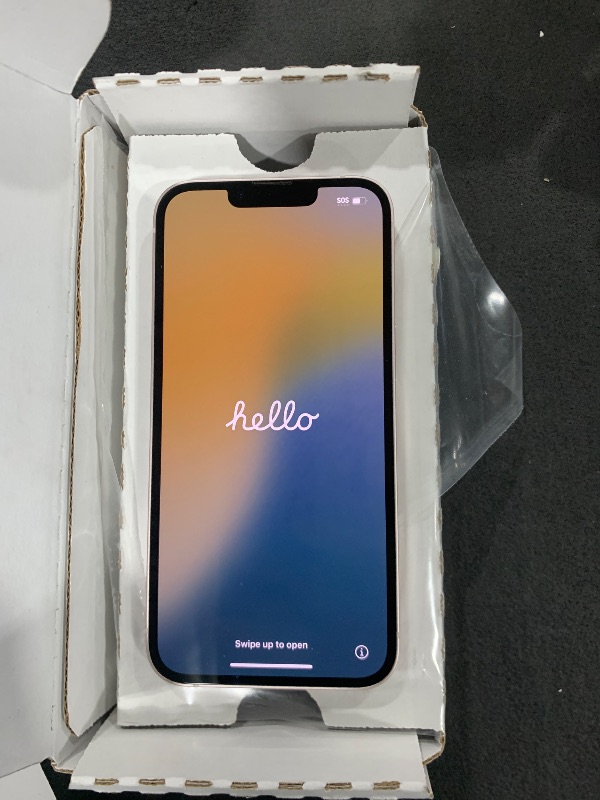 Photo 1 of Apple iPhone 13, 128GB, Pink - Unlocked (Renewed)
