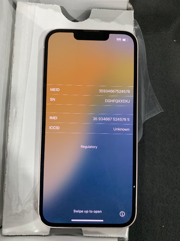 Photo 1 of Apple iPhone 13, 128GB, Pink - Unlocked (Renewed)