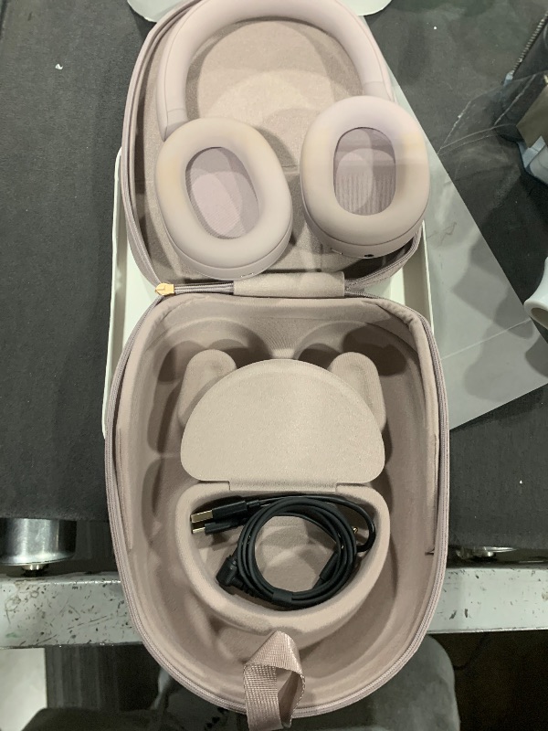 Photo 1 of Sony WH-1000XM5 The Best Wireless Noise Canceling Headphones, Auto NC Optimizer, 30-Hour Battery, Alexa Voice Control, Smoky Pink