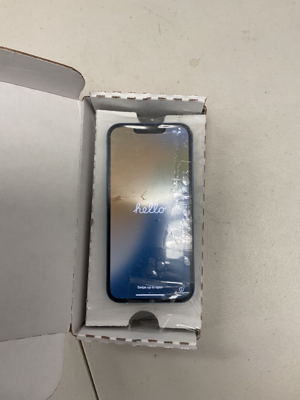 Photo 1 of Apple iPhone 13, 128GB, Blue - Unlocked (Renewed)