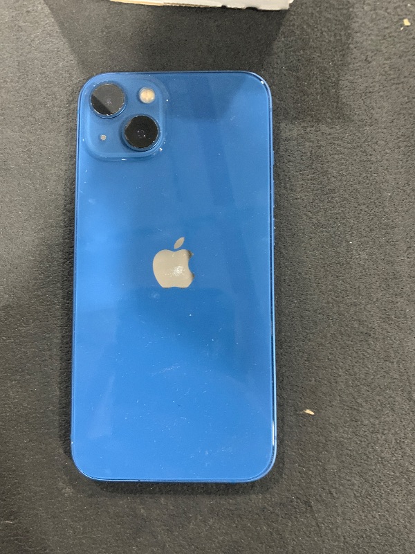 Photo 1 of Apple iPhone 13, 128GB, Blue - Unlocked (Renewed)