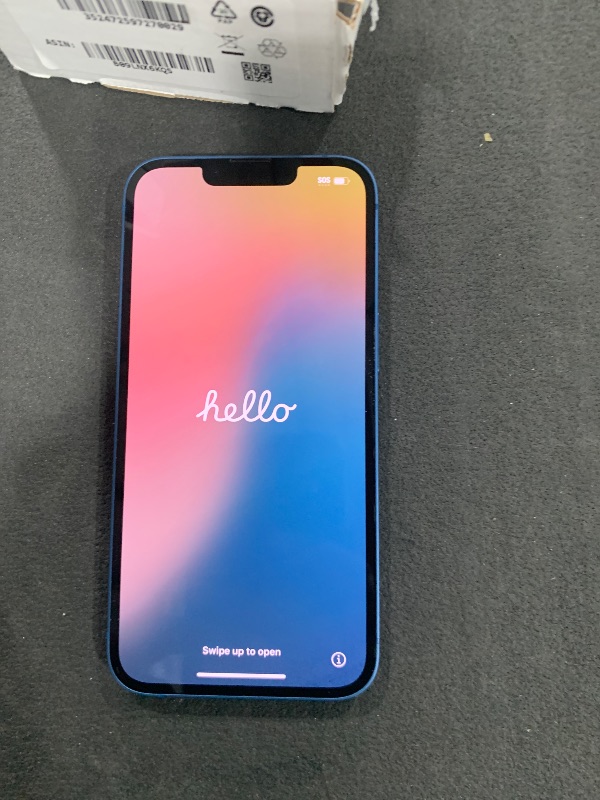 Photo 1 of Apple iPhone 13, 128GB, Blue - Unlocked (Renewed)