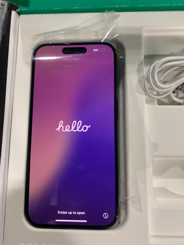 Photo 1 of Apple iPhone 15 Pro, 256GB, Blue Titanium - Unlocked (Renewed Premium)