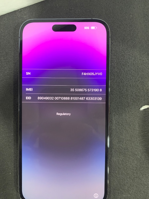 Photo 1 of Apple iPhone 15 Pro Max, 256GB, Blue Titanium - Unlocked (Renewed Premium)