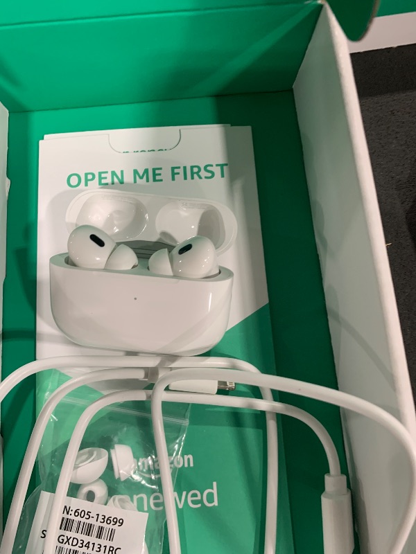 Photo 1 of Apple AirPods Pro (2nd Generation) (Renewed Premium)