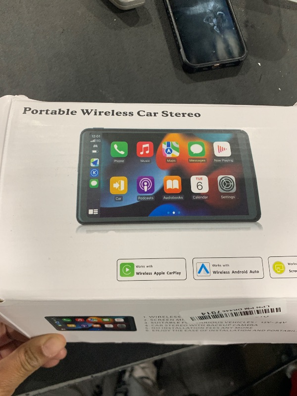 Photo 1 of portble wireless car stereo
