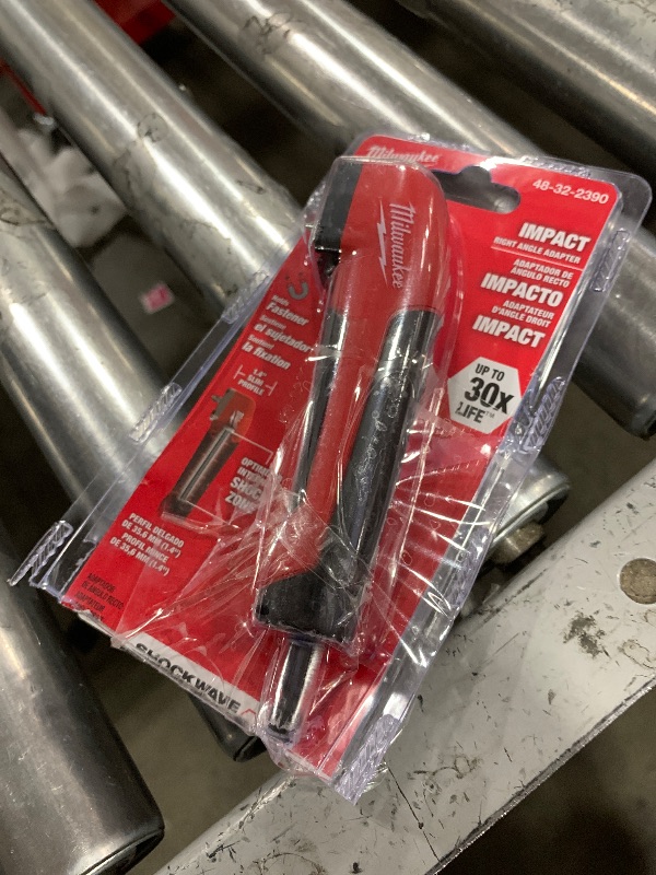 Photo 1 of Milwaukee 48-32-2390 Shockwave Right Angle Adapter