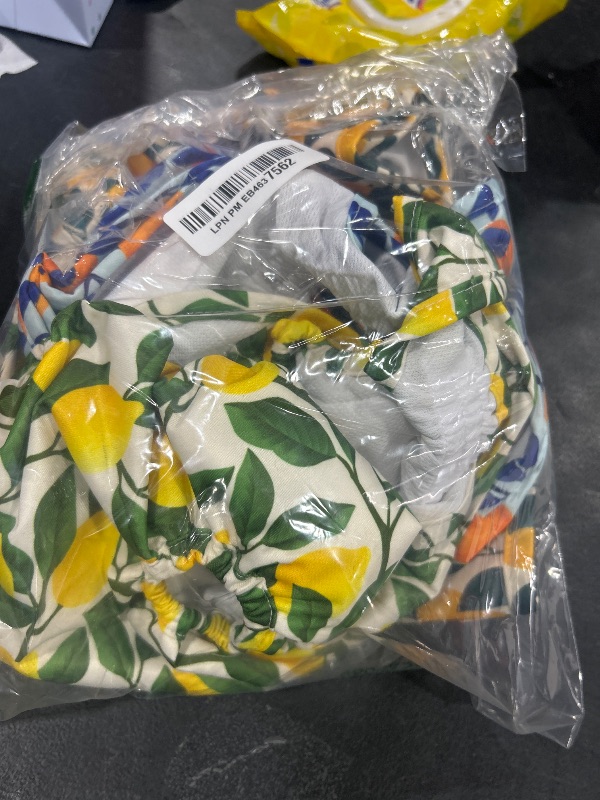 Photo 1 of Pet Magasin Reusable Washable Dog Diapers (Pack of 3), Highly Absorbent with Strong & Flexible Velcro (Botanical Fruit, XL (23”-35” Waist))
