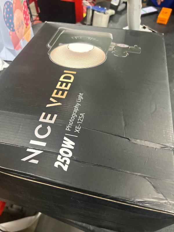Photo 1 of NiceVeedi 250W LED Photography Lighting Kit, Bi Color Studio Lights 3000K-10000K with Remote Control, CRI97+ Video Light with Bowens Mount&Detachable Diffusion, Light for Video Recording Photography