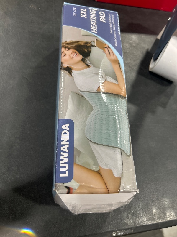 Photo 1 of XXL Heating Pad for Back Pain Relief, Gifts for Mom Dad Women Men Grandma Grandpa Wife Husband Christmas Birthday, Extra Large Heating Pads for Cramps/Neck/Shoulder/Leg, 6 Heat Levels, 2 Hour Auto-Off