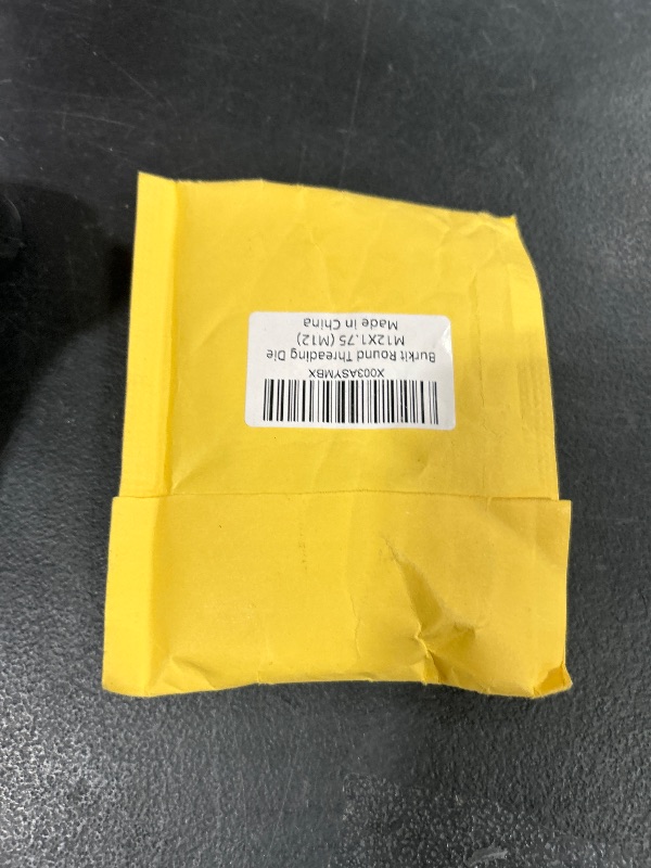Photo 1 of Burkit Metric M12 Round Threading Die, M12 x 1.75 Machine Thread Die Right Hand