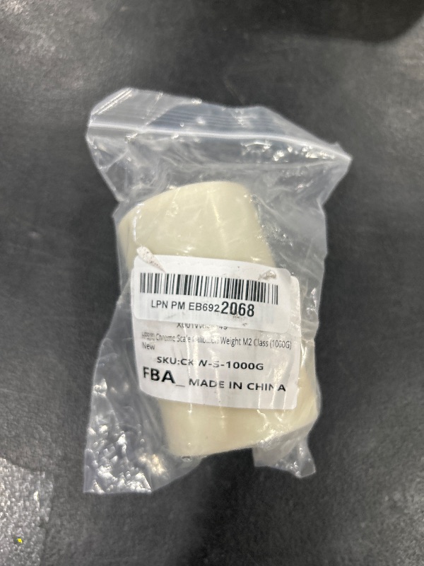 Photo 1 of HFS(R) Calibration Weight 1000 Gram M2 Class Chrome Scale Balance Calibration Weight for Digital Scale, Pocket Scale 1KG