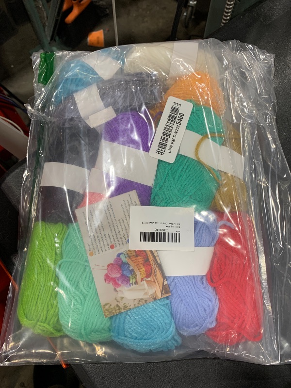 Photo 1 of MAQIHAN 15x20g Acrylic Yarn for Crocheting - Soft Knitting Yarn for Crafts Multicolor Yarn Skeins for Crocheting DIY Yarn Bulk for Handicraft Knitting Yarn Scarves Gift for Beginners Adults