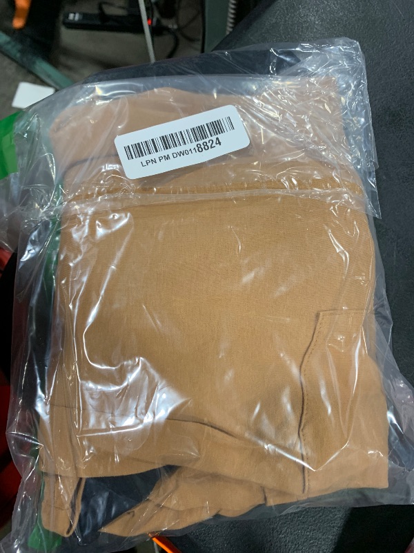 Photo 1 of LuxMania Men's Casual Polo Shirts Short Sleeve Classic Button Shirt Fashion Cotton Golf Tops with Pocket Camel XL