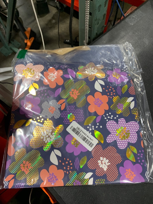 Photo 1 of SUNCOLOR 13" Floral Large Gift Bag for her Birthday/Mother's day with Card and Tissue Paper