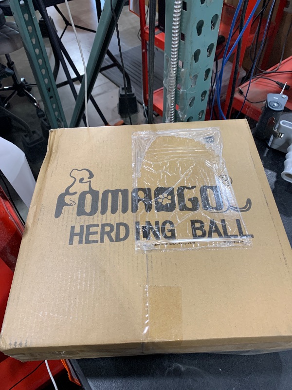 Photo 1 of FOMAOGO Herding Ball for Dogs, 20" PU Dog Collie Herding Ball for Australian Shepherd, Border Collies | Herding Dog Toys