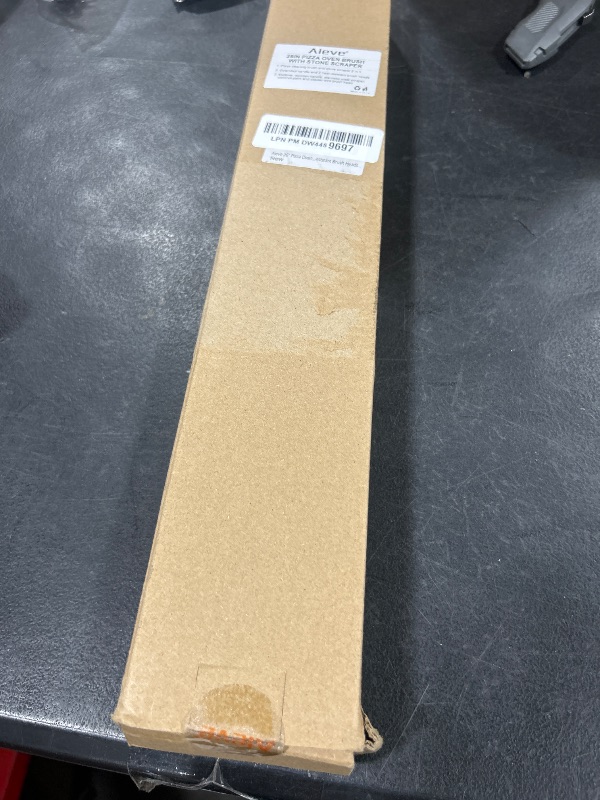 Photo 1 of Aieve 26" Pizza Oven Brush with Scraper, Pizza Stone Brush, Extra Long Handle and 2 Heat-Resistant Brush Heads
