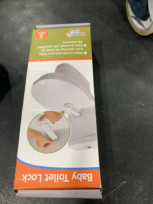 Photo 1 of Toilet Locks Baby Proof (2-Pack) Ideal Baby Proof Toilet Lid Lock with Arm – No Tools Needed Easy Installation with 3M Adhesive – Top Safety Toilet Seat Lock – Fits Most Toilets, White