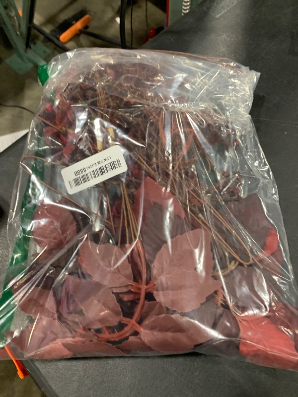 Photo 1 of mizii 6Pcs Burgundy Artificial Orchid Flowers 36" Fake Silk Orchids with Long Stem Look Real Faux Orchid Bouquet for Tall Vase Table Centerpieces Wedding Flower Arrangement Home Decor (Burgundy)