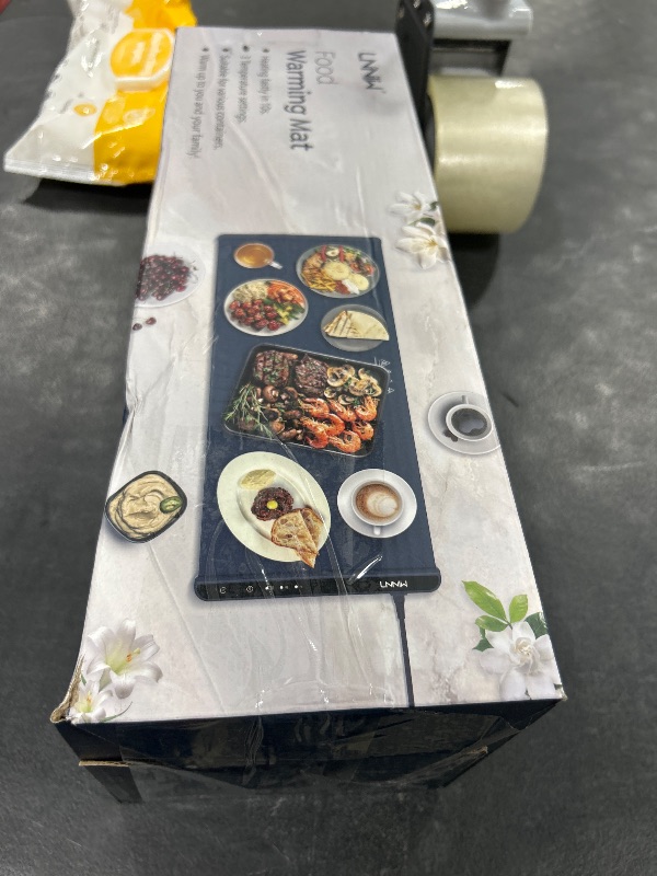Photo 1 of Extra Large Food Warming Mat, 36x15 Inch Electric Heating Tray for Parties, Buffets, and Family Gatherings