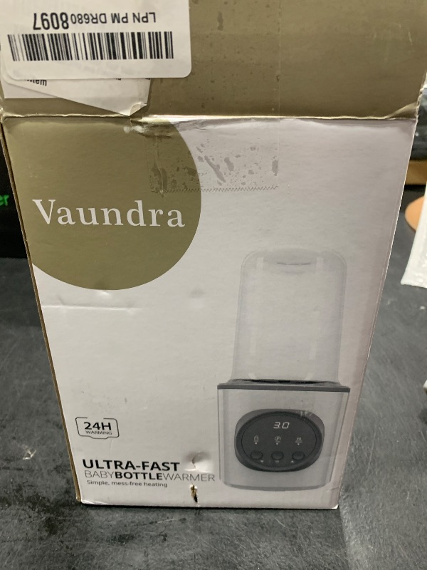 Photo 1 of Vaundra Baby Bottle Warmer, Fast Baby Bottle Warmer for Breastmilk and Formula