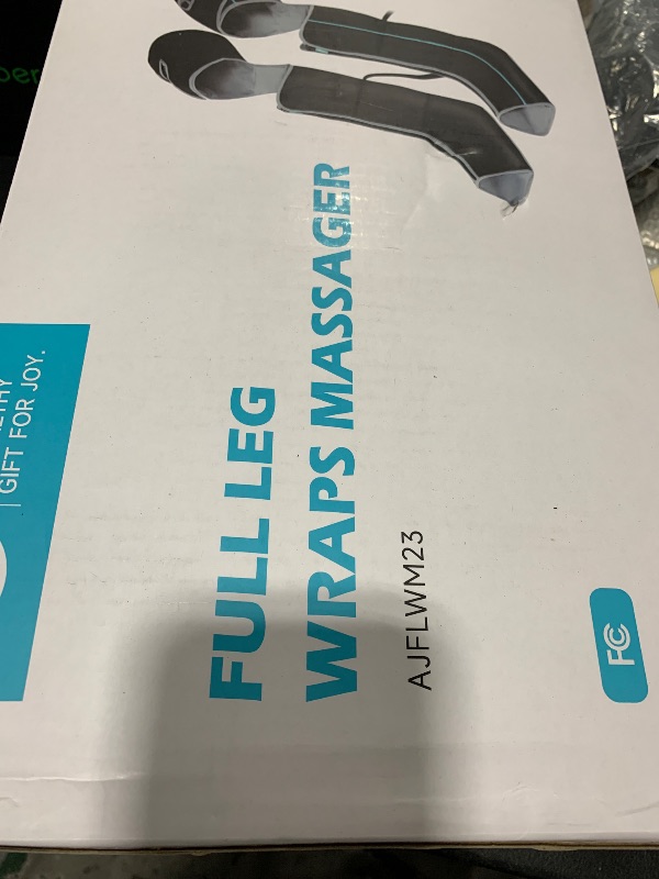 Photo 1 of ALLJOY Leg Massager for Circulation and Pain Relief FSA, Leg Massager with Heat and Compression, Helps with Swollen Legs, Edema, RLS, FSA/HSA Eligible, Mothers Day Gifts for Mom Dad Men Women