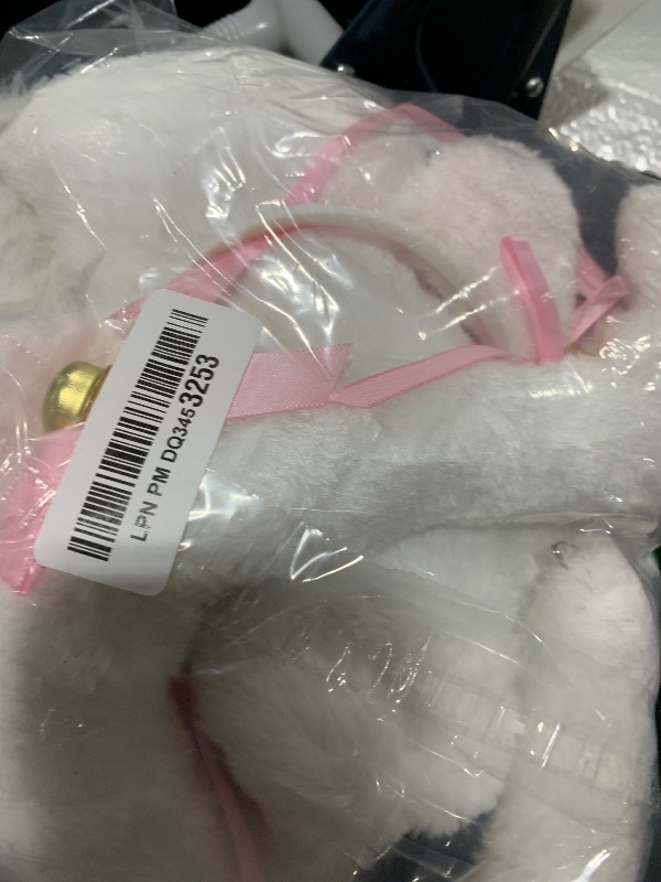 Photo 1 of Beelittle Cat Cosplay Costume Kitten Ears Tail Collar Paws Cat Cosplay Collection 5 Pack (White)