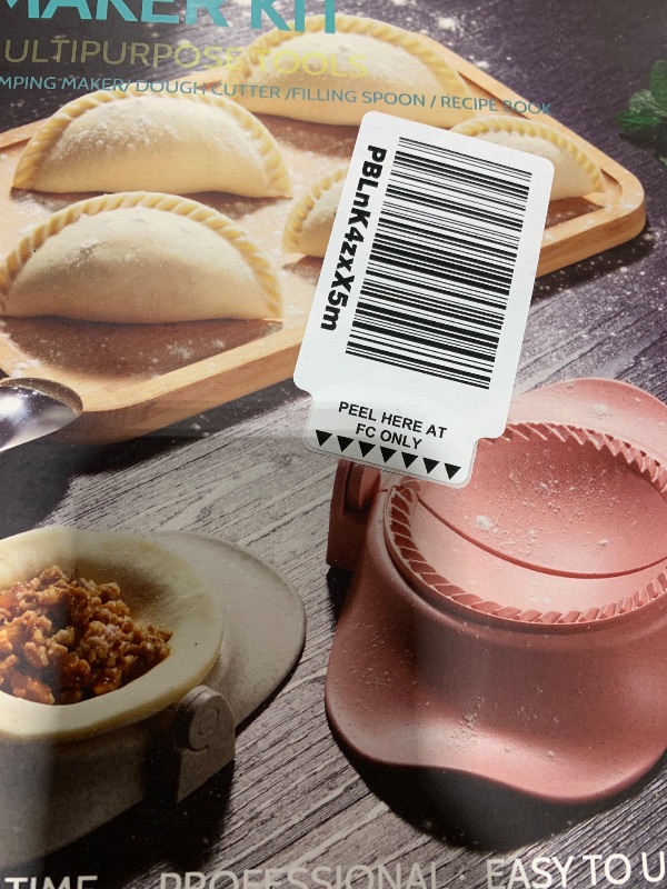Photo 1 of MUMSUNG Empanada Maker Press, 6-Inch Extra Large Dumpling Maker Set with Dough Cutter, Dumpling Mold Set for Pierogi, Pastelitos, Calzone, Turnovers, Chinese Dumpling, 5Sizes (6"/5"/4"/3"/2.6")