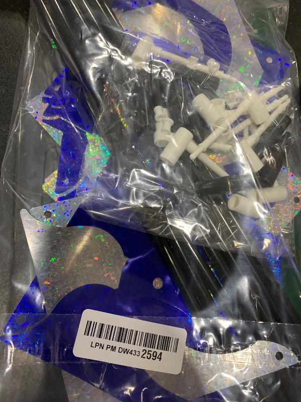 Photo 1 of Hausse 10 Pack Reflective Pinwheels, Extra Sparkly Pinwheel, Bird Repellent Devices Deterrent to Scare Birds Away from Yard Patio Farm, Blue & Silver