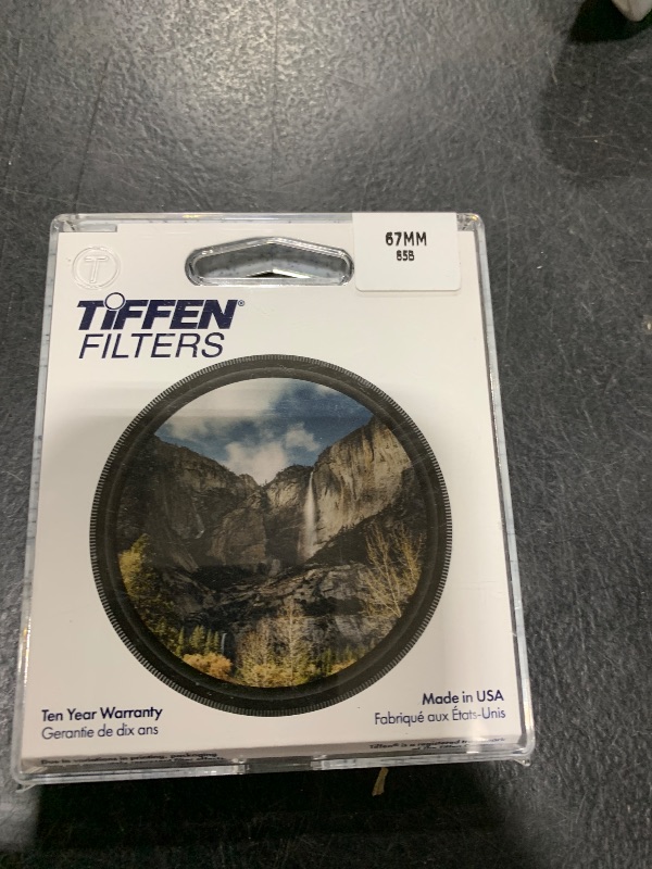 Photo 1 of Tiffen 6785B 67mm 85B Filter