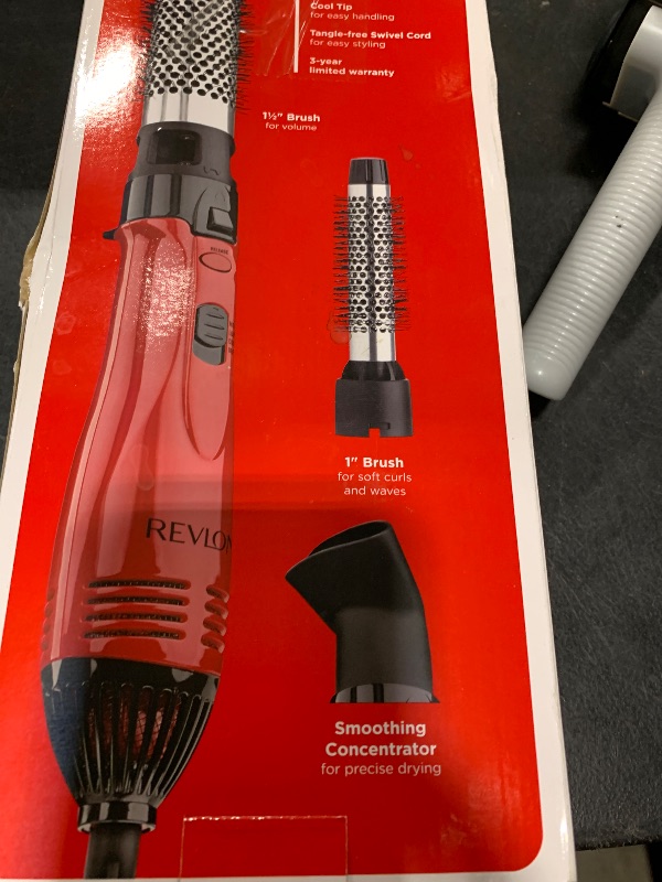 Photo 1 of Revlon 1200W Perfect Style Hot Air Kit | Style, Curl, and Volumize, 3 Piece Set