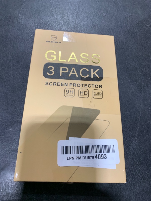 Photo 1 of Mr.Shield [3-PACK] Privacy Screen Protector Compatible with Samsung Galaxy A10S / Galaxy A10 [Tempered Glass] [Anti Spy] Screen Protector with Lifetime Replacement