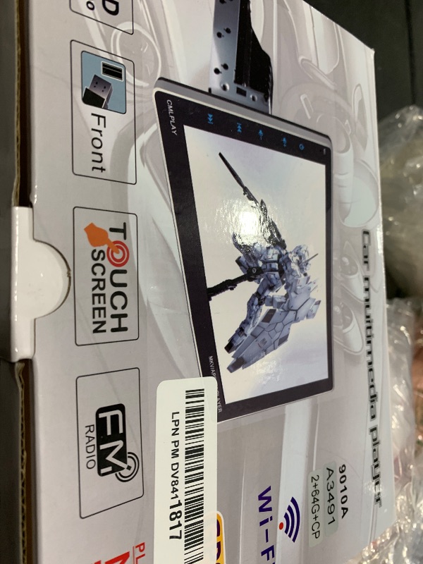 Photo 1 of 2G+64G 9 Inch Single Din Car Stereo Android Wireless Carplay Android Auto, Rimoody Touch Screen 1 din Car Radio with WiFi GPS Navigation Bluetooth FM Radio + Backup Camera