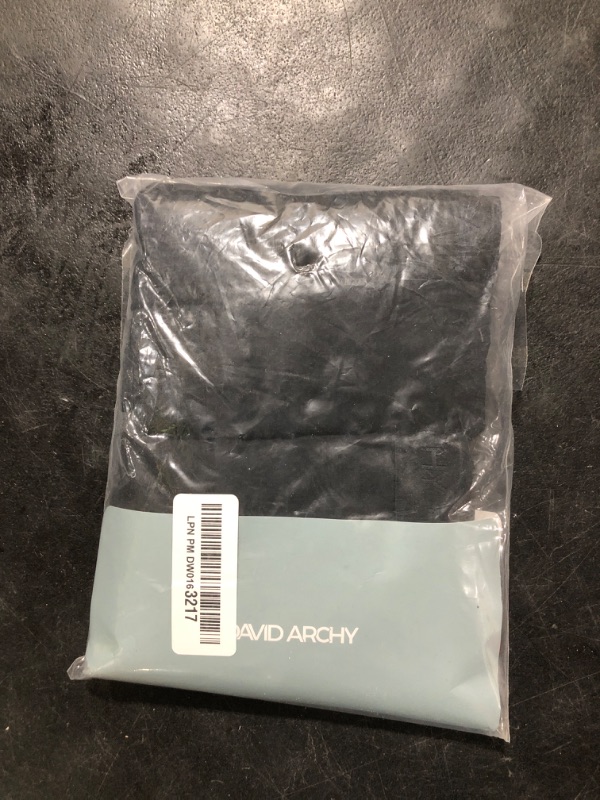 Photo 1 of DAVID ARCHY Men's Underwear Micro Modal Dual Pouch Trunks Support Ball Pouch Bulge Enhancing Boxer Briefs for Men 3 or 4 Pack(L,Black)