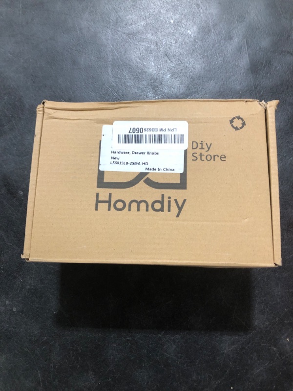Photo 1 of homdiy 25 Pack Brushed Gold Cabinet Knobs, Single Hole T Bar Drawer Handles, Brushed Brass Hardware Pulls for Kitchen Cupboard Dresser
