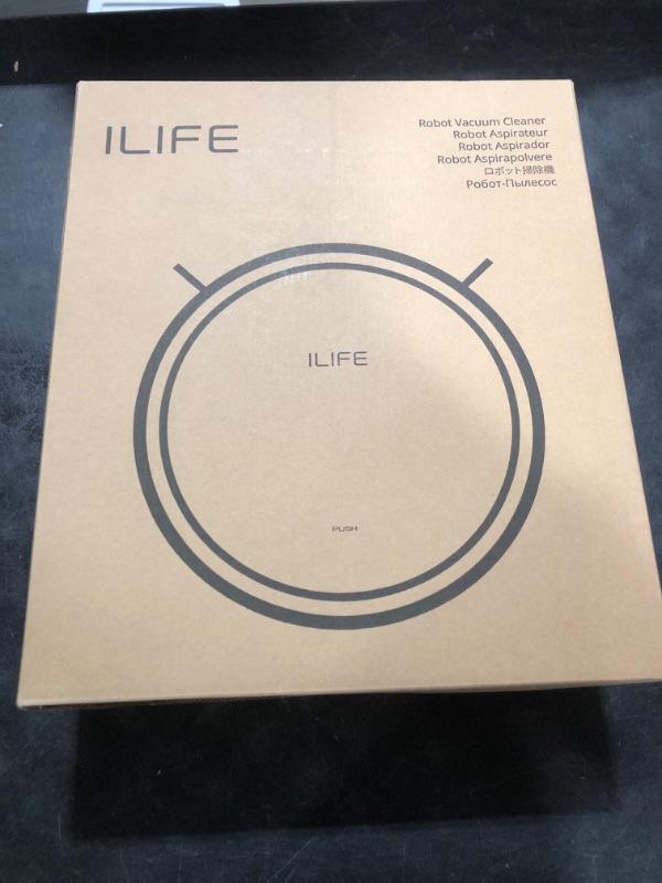 Photo 1 of ILIFE V5s Plus Robot Vacuum and Mop Combo, Works with 2.4G WiFi, Alexa/App/Remote Control, Automatic Self-Charging Robotic Vacuum Cleaner, for Pet Hair, Hard Floor, Low Carpet (V5s Pro Upgraded)