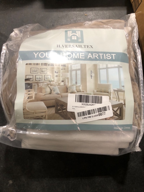 Photo 1 of H.VERSAILTEX Real Velvet Recliner Couch Cover Stretch Slip Cover for Recliner Chairs 1 Piece Non Slip Covers for Recliner Chair with Pocket, Washable Reclining Chair for Kids, Pets (Recliner - Taupe)