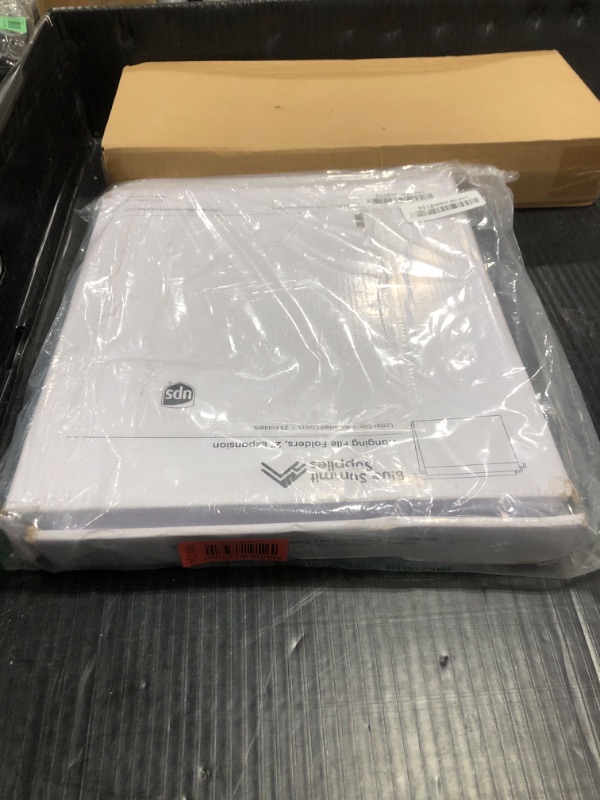 Photo 1 of 25 Blue Summit Supplies Hanging File Folder Extra Capacity, Expanding Hanging File Folders Letter Size, Extra Wide Hanging File Folders with 2” Expansion, Reinforced 12pt Paper, Assorted Colors