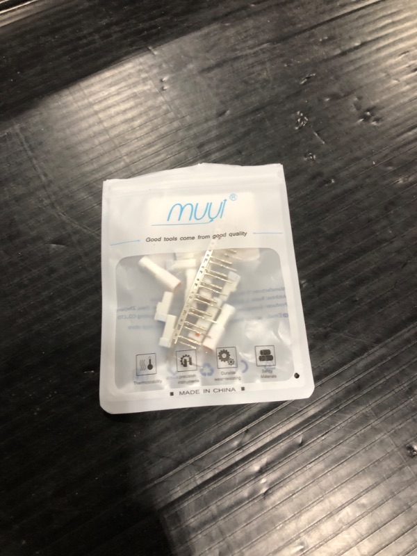 Photo 1 of MUYI 5 Kits 2 Pin Way JST Waterproof Connector 26-22 AWG Electric Socket 0.13~0.33mm² Wire-to-Wire Connectors 2.0mm JWPF-VSLE Series JST Plugs