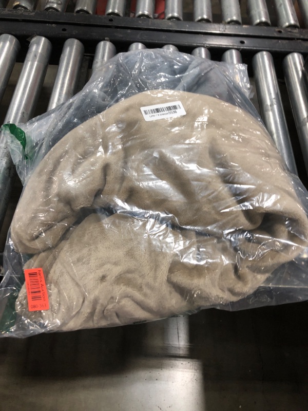 Photo 1 of Onarway Dog Blanket Washable for Puppy: 4 Packs Dog Blankets 40”x28” - Fluffy Soft Small Throw for Cat Puppy Kitten Dogs - Fleece Pet Blankets for Bed Sofa Car and Indoor - Grey and Khaki