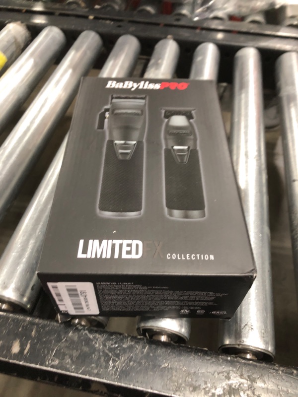 Photo 1 of BaBylissPRO LIMITEDFX Clipper and Trimmer Prepack - Matte Black