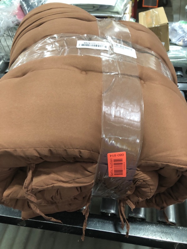 Photo 1 of Bucherry 67 x 19 Inch Chaise Lounge Cushions Soft Lounge Chair Cushion Gravity Chair Cushion Sofa Lawn Furniture Cushion Pad with 6 Tie for Outdoor Indoor Patio Home Without Headrest (Coffee,2 Pcs)