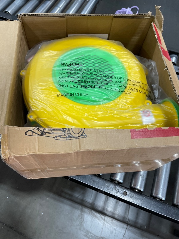 Photo 1 of Costzon Air Blower, 1.25HP Blower for Bounce House, 950W Pump Fan Commercial Inflatable Bouncer Blower, Perfect for Inflatable Bounce House, Jumper, Bouncy Castle, Air Blower for Inflatables