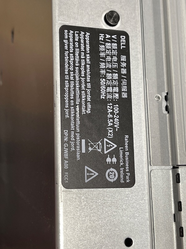 Photo 1 of Dell PowerEdge R740xd Server 2.70Ghz 36-Core 256GB 12x 10TB 12G H730P Rails (Renewed)