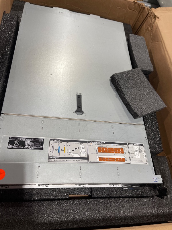 Photo 1 of Dell PowerEdge R740xd Server 2.70Ghz 36-Core 256GB 12x 10TB 12G H730P Rails (Renewed)