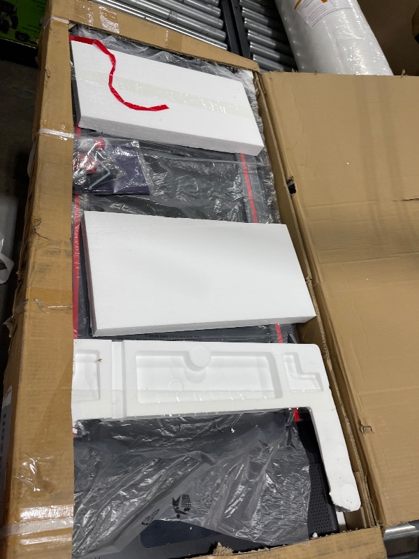 Photo 1 of Sperax Treadmill,Walking Pad,Under Desk Treadmill,3 in 1 Folding Treadmills,Treadmills for Home,Black Red