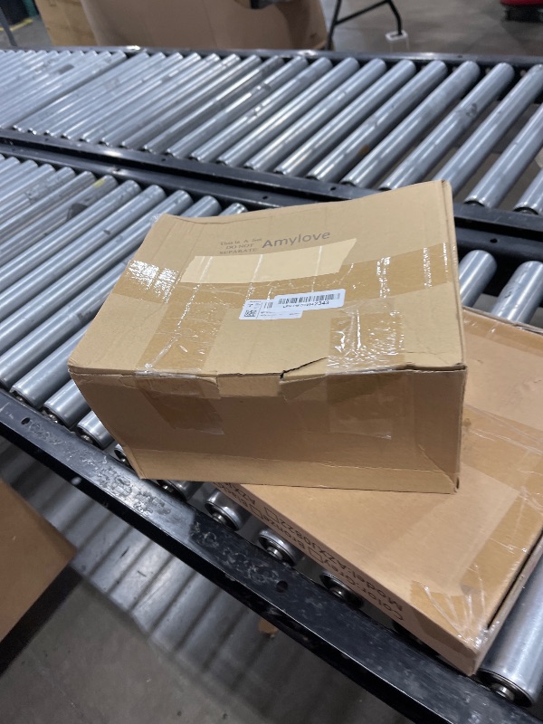 Photo 1 of 2 Pcs Universal Angled Speaker Enclosures Boxes Pods Surface Mount with Rubber Strip for Install 6.5 Inch Speakers or Smaller Custom Mount Door Kick Panel Rear Deck (Black, No Hole Cut)