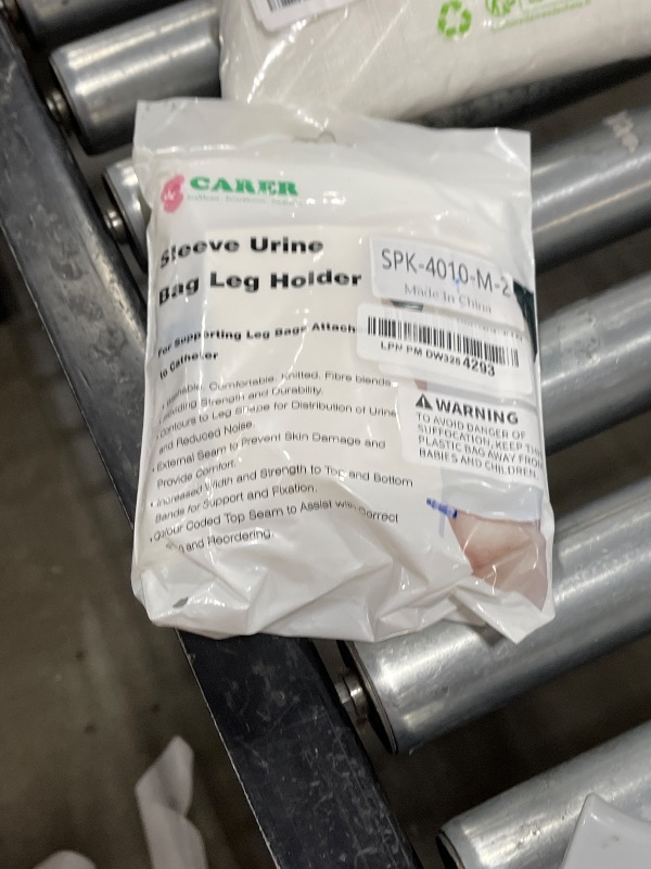 Photo 1 of 2 PCS Catheter Leg Bag Holder Stay in Place Urine Bags for Legs Catheter Bag Holder Catheter Supplies for Men or Women, Catheter Stabilization Device